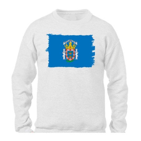 SUDADERA bandera de melilla españa comunidad autonoma personalizada