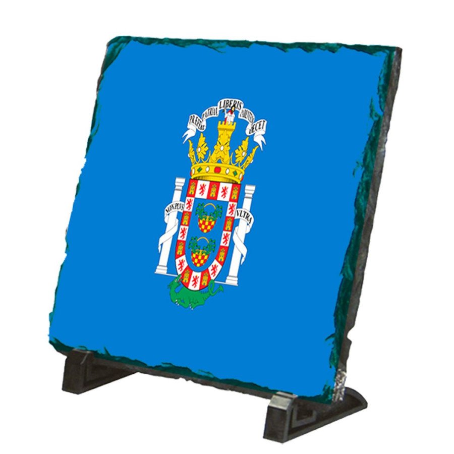 Placa pizarra bandera de melilla españa comunidad autonoma portafotos portafoto