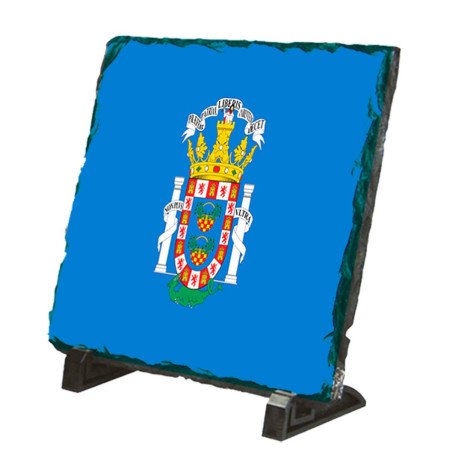 Placa pizarra bandera de melilla españa comunidad autonoma portafotos portafoto