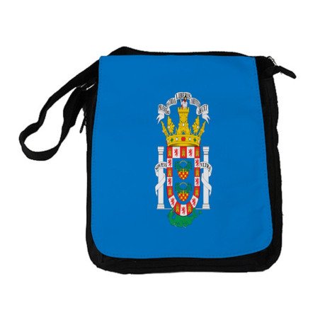 Bandolera reportero Mediana bolso bandera de melilla españa comunidad autonoma bolsa mochila hombro