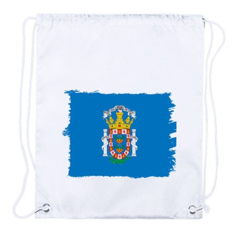 Mochila de cuerdas (SELECCIONE CANTIDAD) bandera de melilla españa comunidad autonoma playa piscina excursion