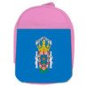 Mochila Rosa bandera de melilla españa comunidad autonoma escolar personalizado picnic excursión deporte