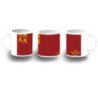 Taza fotoluminiscente bandera de murcia españa comunidad autonoma BRILLA OSCURIDAD