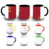 Taza colores bandera de murcia españa comunidad autonoma color personalizada