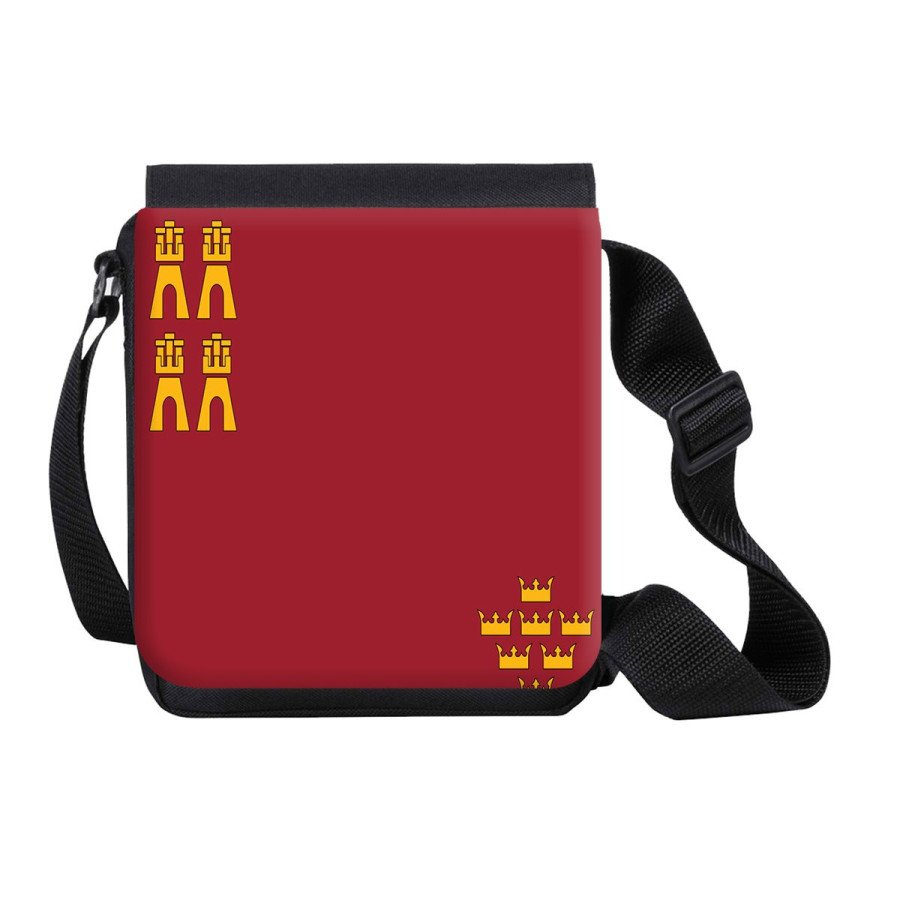 Bandolera Pequeña bandera de murcia españa comunidad autonoma bolso personalizada
