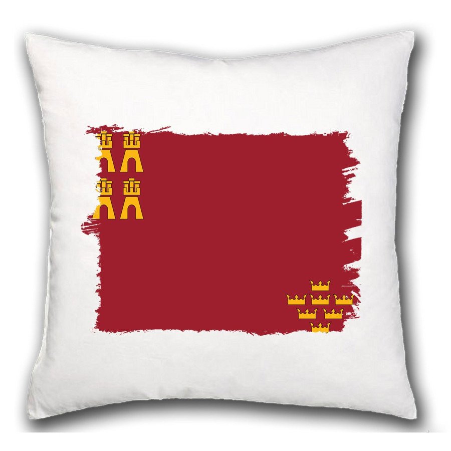 Cojín bandera de murcia españa comunidad autonoma hogar comodo personalizado