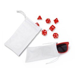 Funda bolsa multiusos bandera de murcia españa comunidad autonoma gafas dados rol personalizada color