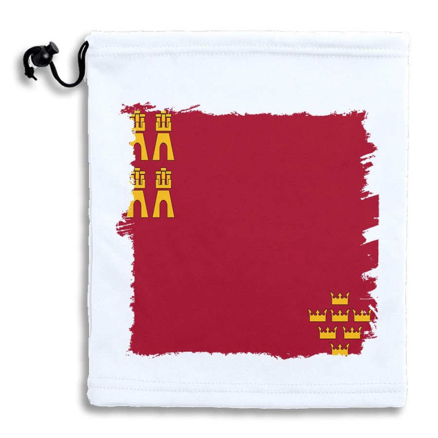 Braga Gorro polar ajustable bandera de murcia españa comunidad autonoma POLIESTER INVIERNO PERSONALIZADA