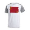 CAMISETA DISEÑO bicolor bandera de murcia españa comunidad autonoma personalizada