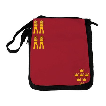 Bandolera reportero Mediana bolso bandera de murcia españa comunidad autonoma bolsa mochila hombro