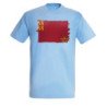 CAMISETA Azul Cielo bandera de murcia españa comunidad autonoma moda verano personalizada