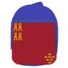 Mochila Azul bandera de murcia españa comunidad autonoma escolar personalizado picnic excursión deporte