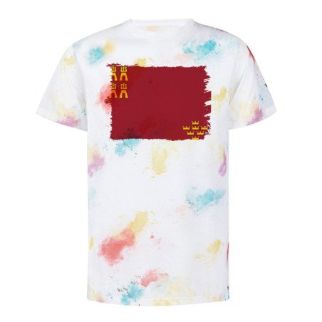 CAMISETA marcas colores bandera de murcia españa comunidad autonoma personalizada