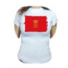 CAMISETA MUJER bandera de navarra españa comunidad autonoma moda personalizada