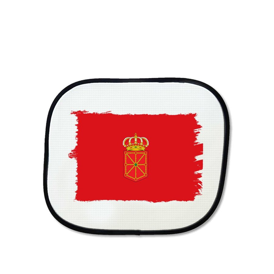 Parasol bandera de navarra españa comunidad autonoma personalizado coche