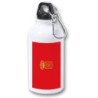 Bidón 400ml metálico bandera de navarra españa comunidad autonoma para viaje y deporte