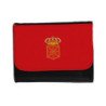 Billetera Billetero bandera de navarra españa comunidad autonoma unisex negro monedero