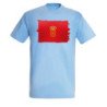 CAMISETA Azul Cielo bandera de navarra españa comunidad autonoma moda verano personalizada
