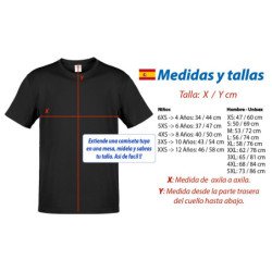 CAMISETA NEGRA bandera de la rioja españa comunidad autonoma moda verano personalizada