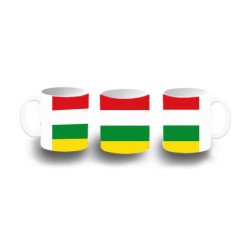 Taza de plástico bandera de...