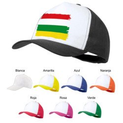 Gorra colores bandera de la...