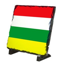 Placa pizarra bandera de la...