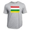 CAMISETA Gris mezcla bandera de la rioja españa comunidad autonoma moda verano personalizada