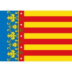 Taza Mágica bandera de valencia españa comunidad autonoma personalizada