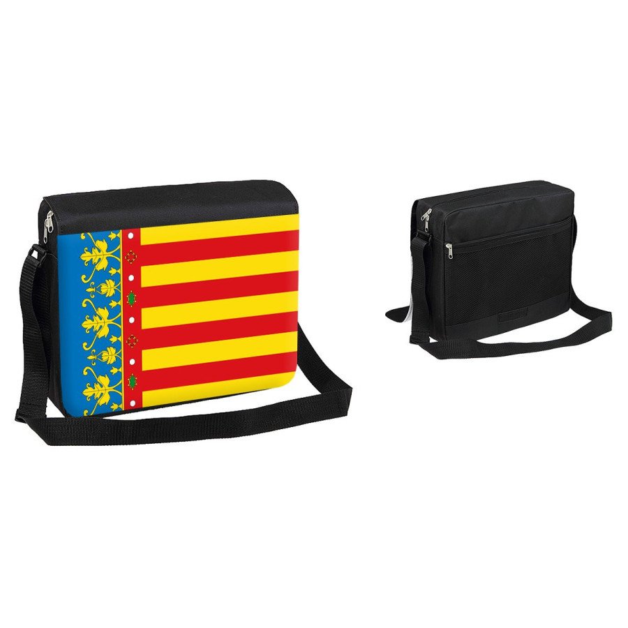 Bandolera Grande bandera de valencia españa comunidad autonoma funda portatil
