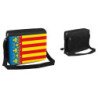 Bandolera Grande bandera de valencia españa comunidad autonoma funda portatil