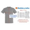 CAMISETA Gris mezcla bandera de valencia españa comunidad autonoma moda verano personalizada
