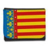 Billetera Billetero bandera de valencia españa comunidad autonoma hombre caballero negro monedero