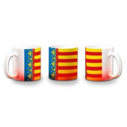 Taza con degradado bandera...