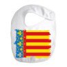 Babero colores bandera de valencia españa comunidad autonoma personalizado bebe