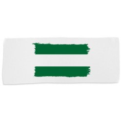 Toalla gimnasio gym absorbente bandera de andalucia españa comunidad autonoma suave con bolsita