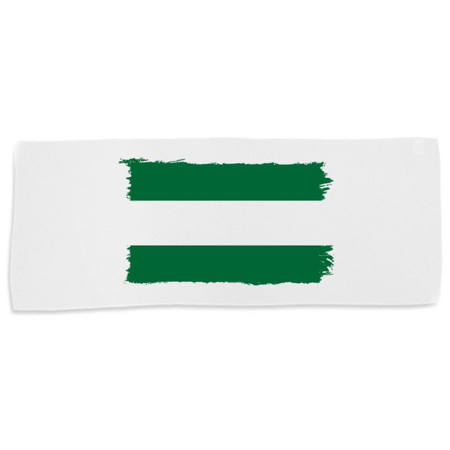 Toalla gimnasio gym absorbente bandera de andalucia españa comunidad autonoma suave con bolsita