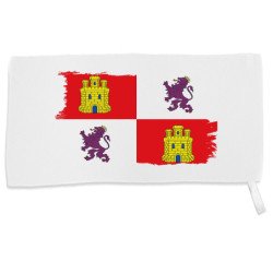 Toalla gimnasio gym absorbente bandera de castilla y leon españa comunidad autonoma suave con bolsita