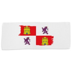 Toalla gimnasio gym absorbente bandera de castilla y leon españa comunidad autonoma suave con bolsita