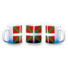 Taza con degradado bandera de euskadi españa comunidad autonoma vasca color personalizada