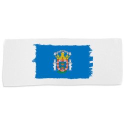Toalla gimnasio gym absorbente bandera de melilla españa comunidad autonoma suave con bolsita