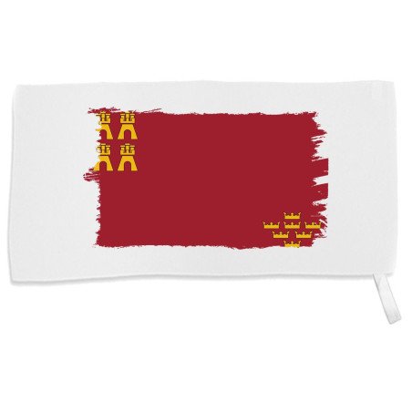 Toalla gimnasio gym absorbente bandera de murcia españa comunidad autonoma suave con bolsita