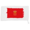 Toalla gimnasio gym absorbente bandera de navarra españa comunidad autonoma suave con bolsita