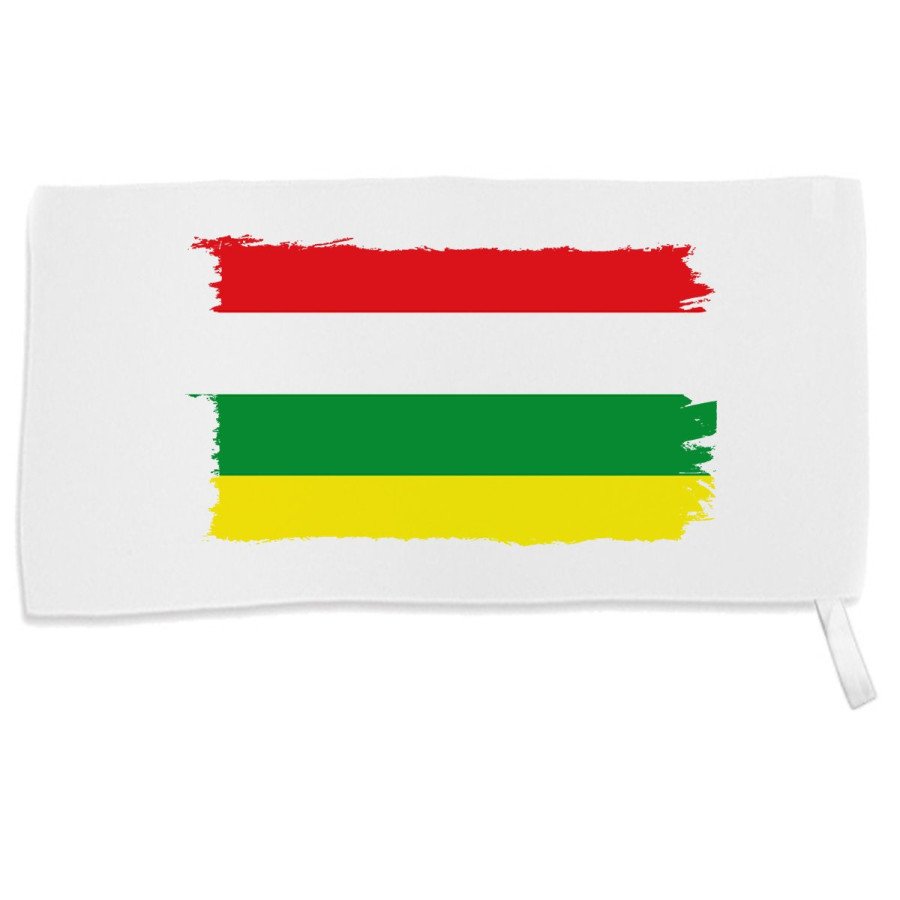 Toalla gimnasio gym absorbente bandera de la rioja españa comunidad autonoma suave con bolsita