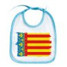 Babero colores bandera de valencia españa comunidad autonoma personalizado bebe