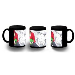 TAZA COMPLETAMENTE NEGRA BENJI PRICE PORTERO FUTBOL personalizada