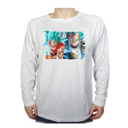 CAMISETA MANGA LARGA GOKU...