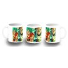 TAZA FOTOLUMINISCENTE GOKU VEGETA SSJ BLUE BRILLA OSCURIDAD