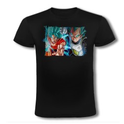 CAMISETA NEGRA GOKU VEGETA...