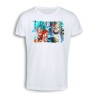 CAMISETA TACTO ALGODÓN GOKU VEGETA SSJ BLUE cómoda personalizada