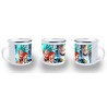 TAZA METALICA GOKU VEGETA SSJ BLUE metal personalizada